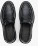 Estro Heren Zwarte Penny Loafers gemaakt van Echt Leer Er00113936 Black Heren - Thumbnail 4