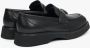 Estro Heren Zwarte Penny Loafers gemaakt van Echt Leer Er00113936 Black Heren - Thumbnail 5
