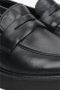 Estro Heren Zwarte Penny Loafers gemaakt van Echt Leer Er00113936 Black Heren - Thumbnail 6