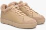 Estro Dames Bruine Lage Sneakers gemaakt van Echt Suède & Leer Er00111931 Brown Dames - Thumbnail 2
