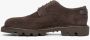 Estro Heren Zadelbruin Suède Veterschoenen Brogues Er00113799 Brown Heren - Thumbnail 6