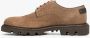 Estro Heren Lichtbruine Suède Veterschoenen Brogues Er00113800 Brown Heren - Thumbnail 3