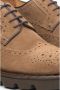 Estro Heren Lichtbruine Suède Veterschoenen Brogues Er00113800 Brown Heren - Thumbnail 6