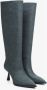 Estro Grijze Kniehoge Stiletto Laarzen Er00113873 Gray Dames - Thumbnail 4