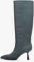 Estro Grijze Kniehoge Stiletto Laarzen Er00113873 Gray Dames - Thumbnail 6