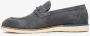 Estro Heren Grijs Velours Slip-On Loafers Er00112589 Gray Heren - Thumbnail 3