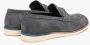 Estro Heren Grijs Velours Slip-On Loafers Er00112589 Gray Heren - Thumbnail 5