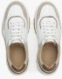 Estro Dames Wit & Beige Suède & Leren Sneakers Er00113517 Multicolor Dames - Thumbnail 4