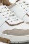Estro Dames Wit & Beige Suède & Leren Sneakers Er00113517 Multicolor Dames - Thumbnail 6