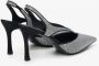 Estro Dames Zwarte Strass-Verfraaide Slide Sandalen Er00114304 Multicolor Dames - Thumbnail 5