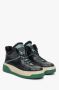 Estro Dames Groene Winter Sneakers met Bontvoering Er00111963 Multicolor Dames - Thumbnail 3