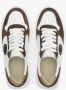 Estro Dames Roze & Wit Leren & Velours Sneakers Er00113063 White Dames - Thumbnail 4