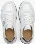 Estro Dames Grijs & Wit Leer & Velours Lage Sneakers Er00113169 Multicolor Dames - Thumbnail 4