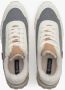 Estro Dames Beige & Grijs Leren Lage Sneakers met Bont voor de Winter Er00114142 Multicolor Dames - Thumbnail 7