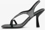 Estro Zwarte Dameshakken Diamantensandalen Er00114300 Multicolor Dames - Thumbnail 7