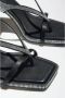 Estro Zwarte Dameshakken Diamantensandalen Er00114300 Multicolor Dames - Thumbnail 8