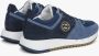 Estro Heren Zwarte & Blauwe Velours Sneakers met Elastische Zool Er00114548 Multicolor Heren - Thumbnail 4