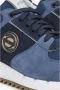 Estro Heren Zwarte & Blauwe Velours Sneakers met Elastische Zool Er00114548 Multicolor Heren - Thumbnail 6