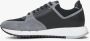 Estro Heren Zwart & Grijs Velours Sneakers met Elastische Zool Er00114552 Multicolor Heren - Thumbnail 2