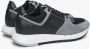 Estro Heren Zwart & Grijs Velours Sneakers met Elastische Zool Er00114552 Multicolor Heren - Thumbnail 4