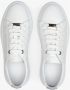 Estro Dames Witte Leren Lage Sneakers met Quilten Er00111174 White Dames - Thumbnail 4