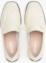 Estro Dames Off-White Leren Loafers met een Lage Hak White Dames - Thumbnail 4