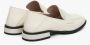 Estro Dames Off-White Leren Loafers met een Lage Hak White Dames - Thumbnail 5