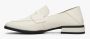 Estro Dames Off-White Leren Loafers met een Lage Hak White Dames - Thumbnail 7