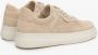 Estro Dames Licht Beige Suède Lage Sneakers Er00112943 Beige Dames - Thumbnail 5