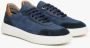 Estro Blauw & Bruin Heren Lage Sneakers gemaakt van Echt Nubuck Er00112844 Multicolor Heren - Thumbnail 3