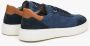 Estro Blauw & Bruin Heren Lage Sneakers gemaakt van Echt Nubuck Er00112844 Multicolor Heren - Thumbnail 5