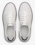Estro Witte Geperforeerde Heren Leren Sneakers voor de Zomer Er00111305 White Heren - Thumbnail 4