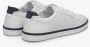 Estro Witte Geperforeerde Heren Leren Sneakers voor de Zomer Er00111305 White Heren - Thumbnail 5