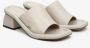 Estro Dames Beige Blokhak Muiltjes Er00112874 Beige Dames - Thumbnail 2