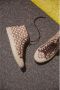 Estro Stijlvolle Bruin & Beige High-Top Sneakers Multicolor Dames - Thumbnail 2