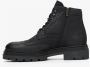 Estro Heren hoge enkellaarsjes voor de winter gemaakt van zwart nubuck Er00114065 Black Heren - Thumbnail 4