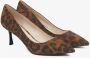 Estro Velours luipaardprint pumps voor dames met puntige neus Er00115969 Multicolor Dames - Thumbnail 3