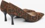 Estro Velours luipaardprint pumps voor dames met puntige neus Er00115969 Multicolor Dames - Thumbnail 6