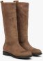 Estro Dames Bruine Vintage Laarzen gemaakt van Echt Italiaans Velours Er00113597 Brown Dames - Thumbnail 4