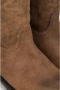 Estro Dames Bruine Vintage Laarzen gemaakt van Echt Italiaans Velours Er00113597 Brown Dames - Thumbnail 6
