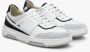 Estro Dames Wit & Grijs Suède & Leren Sneakers Er00113512 Multicolor Dames - Thumbnail 2
