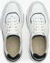 Estro Dames Wit & Grijs Suède & Leren Sneakers Er00113512 Multicolor Dames - Thumbnail 4