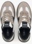 Estro Witte & Grijze Winter Lage Sneakers voor Vrouwen met Bontvoering White Dames - Thumbnail 5