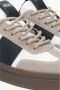 Estro Witte & Grijze Winter Lage Sneakers voor Vrouwen met Bontvoering White Dames - Thumbnail 6