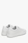 Estro Dames Witte Lage Sneakers gemaakt van Echt Leer Er00111149 White Dames - Thumbnail 5