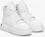 Estro Dames Witte Suède Hoge Winter Sneakers ES8 Er00112332 White Dames - Thumbnail 2