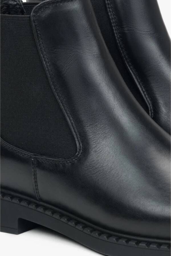 Estro Zwarte Chelsea Boots