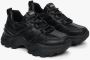 Estro Zwarte Chunky Platform Sneakers Black Dames - Thumbnail 2