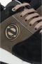 Estro Zwarte & Bruine Velours Sneakers met Elastische Zool - Thumbnail 2