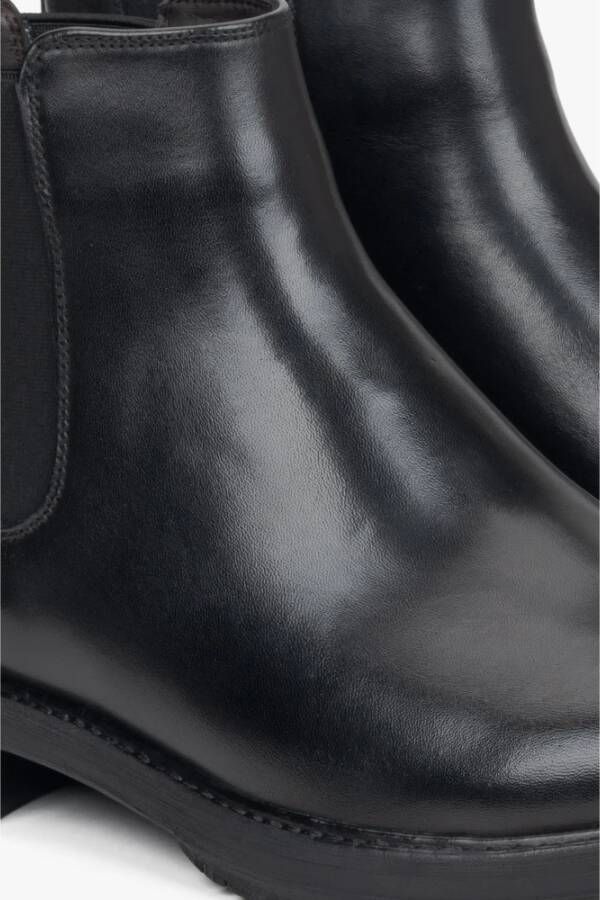 Estro Zwarte Klassieke Chelsea Boots